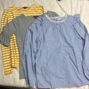 JCrew Womens Shirts, excellent condition | pack of 3